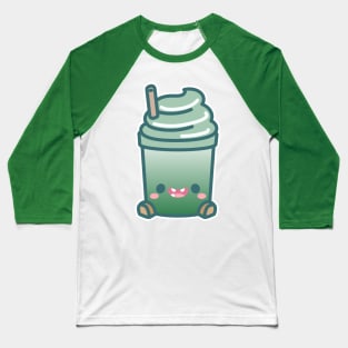 Cuppies - Matcha Frappe Baseball T-Shirt